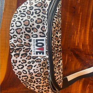 Brighton Wild Leopard Print Belt Bag